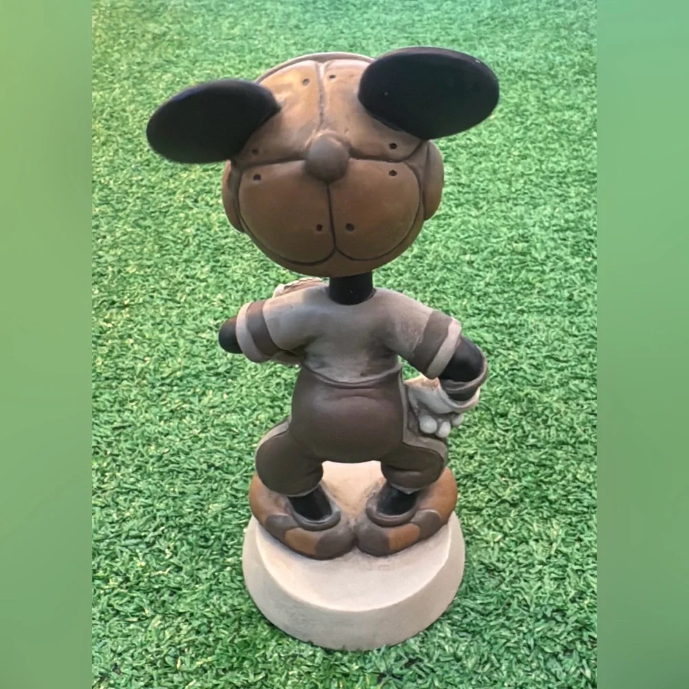 Disney Mickey Mouse Football Cake Topper - Brown and Black